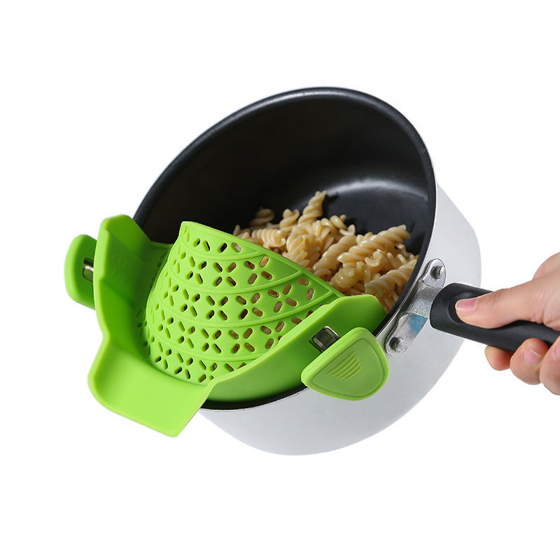 StrainEZ Kitchen Silicone Pot Strainer