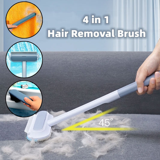 CleanMate 4 in 1 Pet Hair Removal Brush for couch and carpet